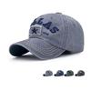 Вышитая объемная бейсболка с буквой для мужчин и женщин, кепка от солнца