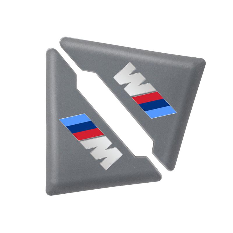 2PCS Silicone Car Door Corner Cover Bumper Anti-Scratch Protector For BMW M Power Performance M3 M5 X1 X3 X5 X6 E46 E39 E36 E60 AC6