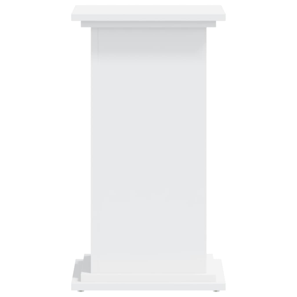 Plant Stand White 33x33x60 cm Particleboard
