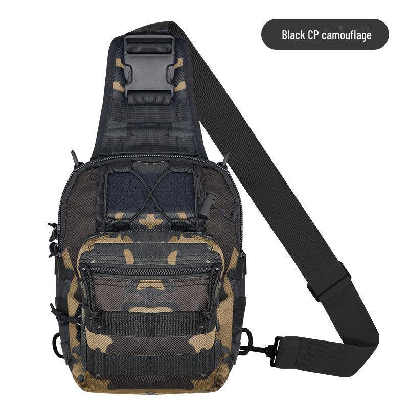 Многофункциональная камуфляжная тактическая сумка через плечо для езды на велосипеде и занятий спортом на открытом воздухе