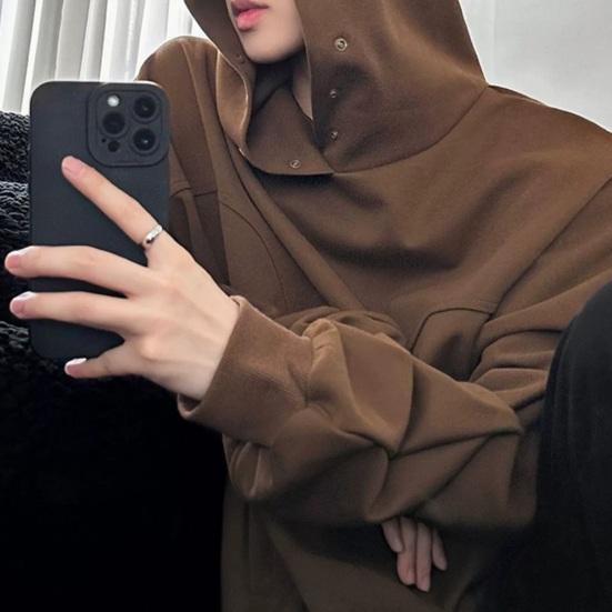 Мужская толстовка с капюшоном на осень-зиму, однотонная, с длинными рукавами, с капюшоном, эластичные манжеты и