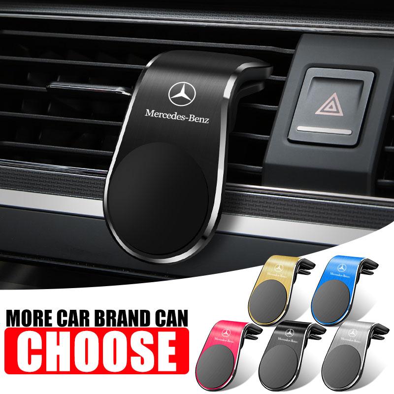 AABIG1 Magnetic Car Phone Holder Magnet Mount Mobile Phone Stand Stickers For Mercedes-Benz C450 C180 C200 C220 C250 C300 C400 W205