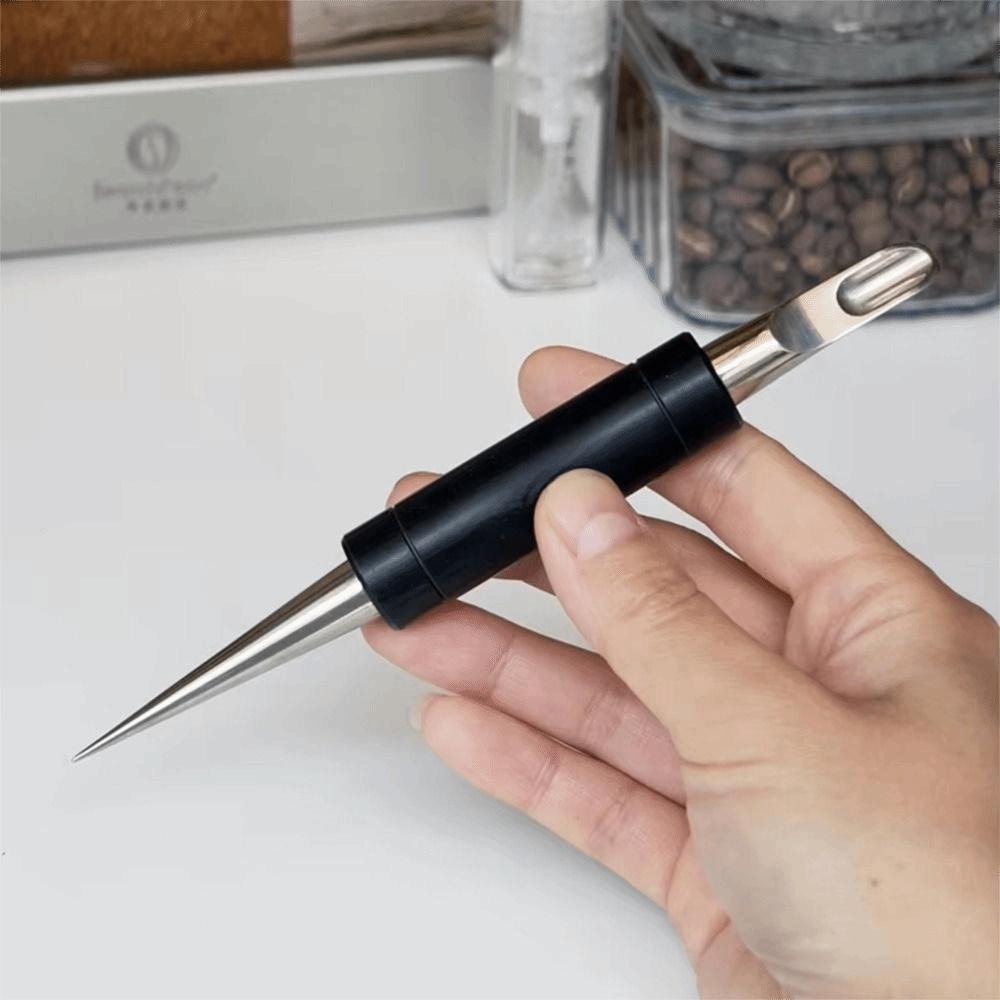 with Storage Box Coffee Art Needle Stainless Steel Tip Coffee Drawing Pen Cappuccino Espresso