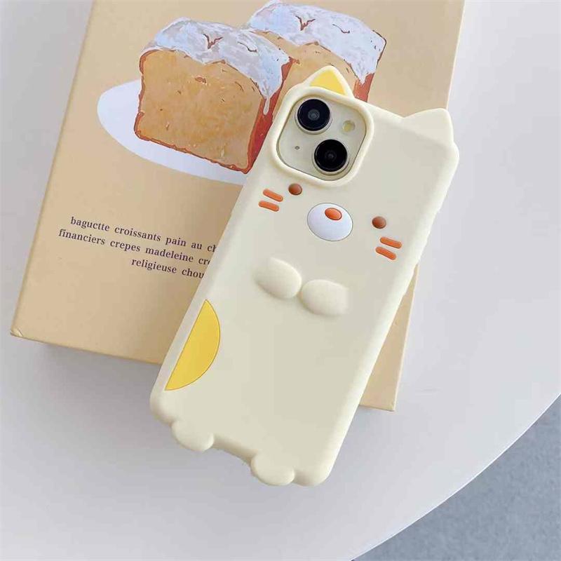Модный милый мягкий силиконовый чехол для телефона iPhone 16 15 14 13 12 11 Pro Max противоударный чехол
