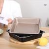 Non-stick Square Deep Baking Pan for Oven (7-8 Inch) - Perfect for Cake and Pizza.