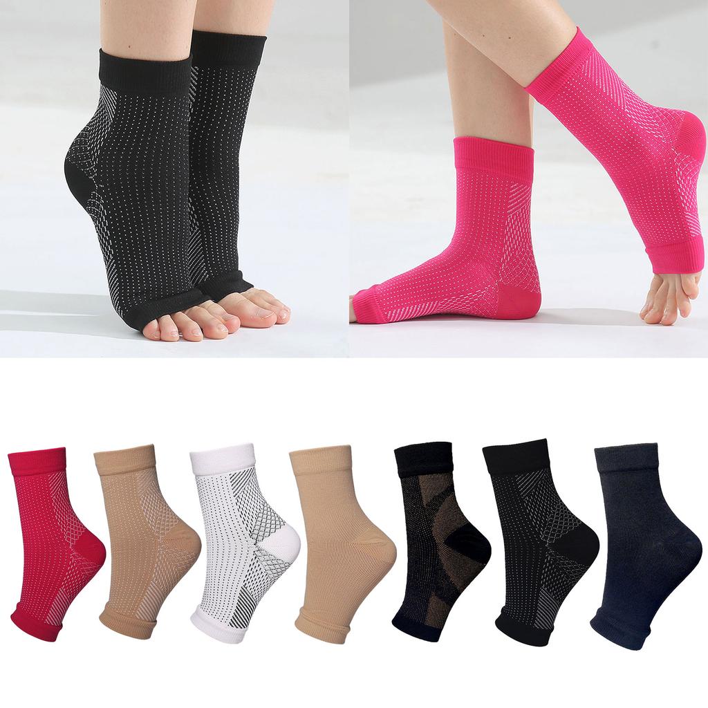 4Pcs Plantar Fasciitis Sock for Tendonitis Relief Best Compression Foot Sleeves for Plantar Fasciitis Heel Sock