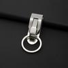 Быстросъемный ремень-брелок для ключей Сверхпрочный держатель для ключей на ремень Прочное кольцо для ключей из нержавеющей стали Для мужчин