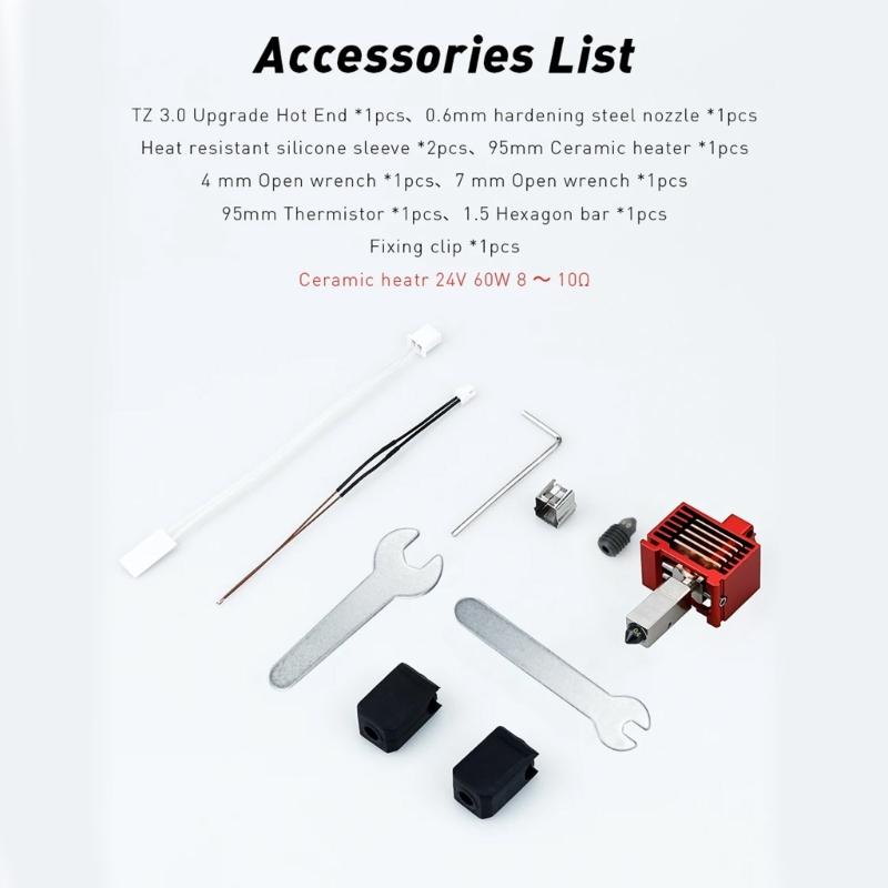 Для сборки b Hotend со съемными соплами из закаленной стали Hotend для 3D-принтеров серии b X1C