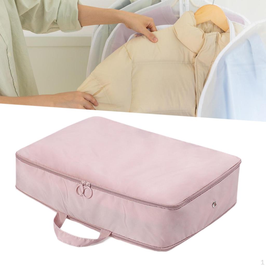 Сумка для хранения одеяла, самосжимающийся органайзер, контейнер, пылезащитная сумка-тоут, упаковка для