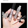 4 Colors Liquid Eye Shadow Diamond Glitter Eyeshadow Brush Pen Waterproof Long Lasting Eye Shadow Women Girls