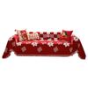 Red Sofa Cover Cushion Universal Anti-Slip Knot Wedding Festive Cover High-end All-Inclusive Cover Blanket