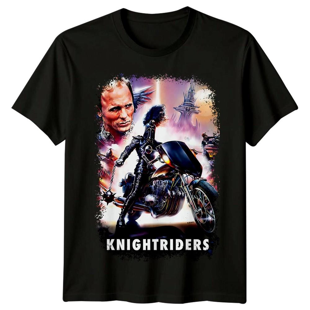 Knightriders (1981) Movie Poster Inspired T-Shirt Retro 80s Tee
