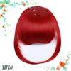 Black Brown Hair Bangs Clip In Bangs Front Fringe Hair Women Clip In Hair Extension Hair Accessories