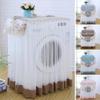 Lace Dustproof Protective Cover Flower Shaped Home Decoration Washing Machine Cover 4 Colors Randomly Washable 60 * 60 * 85cm