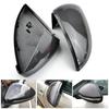For VW Golf MK7 GTI 7 7R MK7.5 Car Auto Carbon Fiber Side Rearview Mirror Cap Cover Trim Side Mirror Cover Caps