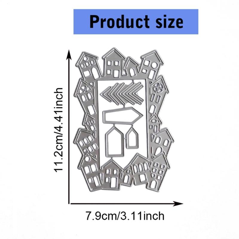 Background Board Cutting Dies Metal Die Cuts Embossing Templates Molds Cuts Stencils for Scrapbooking Card Decoration