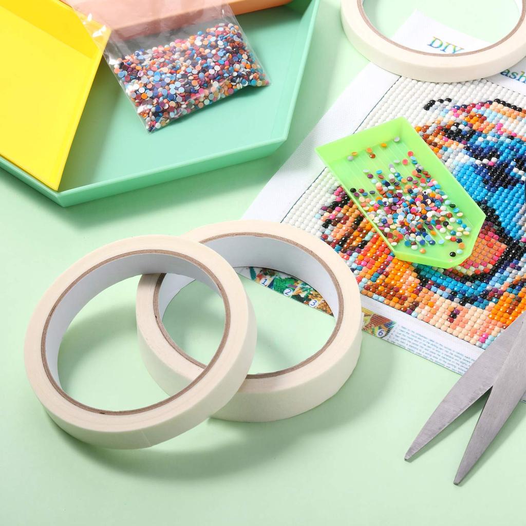 1/3/6 Рулон 20 м DIY Алмазная картина Антигрязная лента Самоклеящиеся наклейки на края Алмазная вышивка Аксессуары Художественный эскиз Маскировка