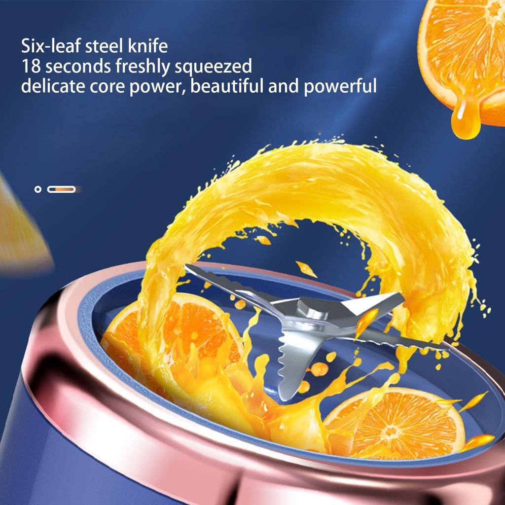 Портативный блендер Электрическая соковыжималка Перезаряжаемые фруктовые миксеры USB Перезаряжаемый смузи Мини-блендер Многофункциональная соковыжималка