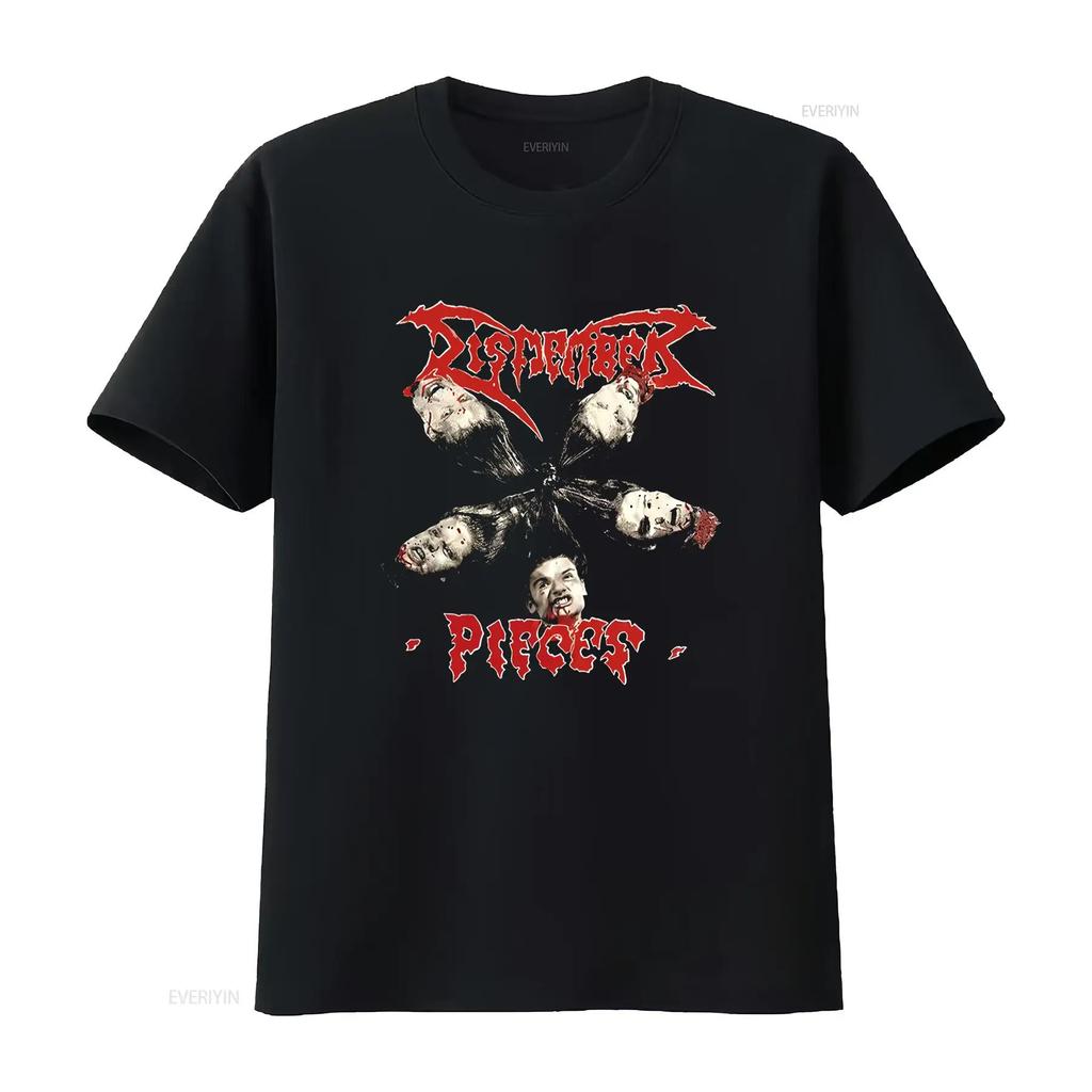 Dismember Футболка Хлопковая Взрослая S-XL vintage Washed Топ для Повседневной Носки мода Растягивающаяся