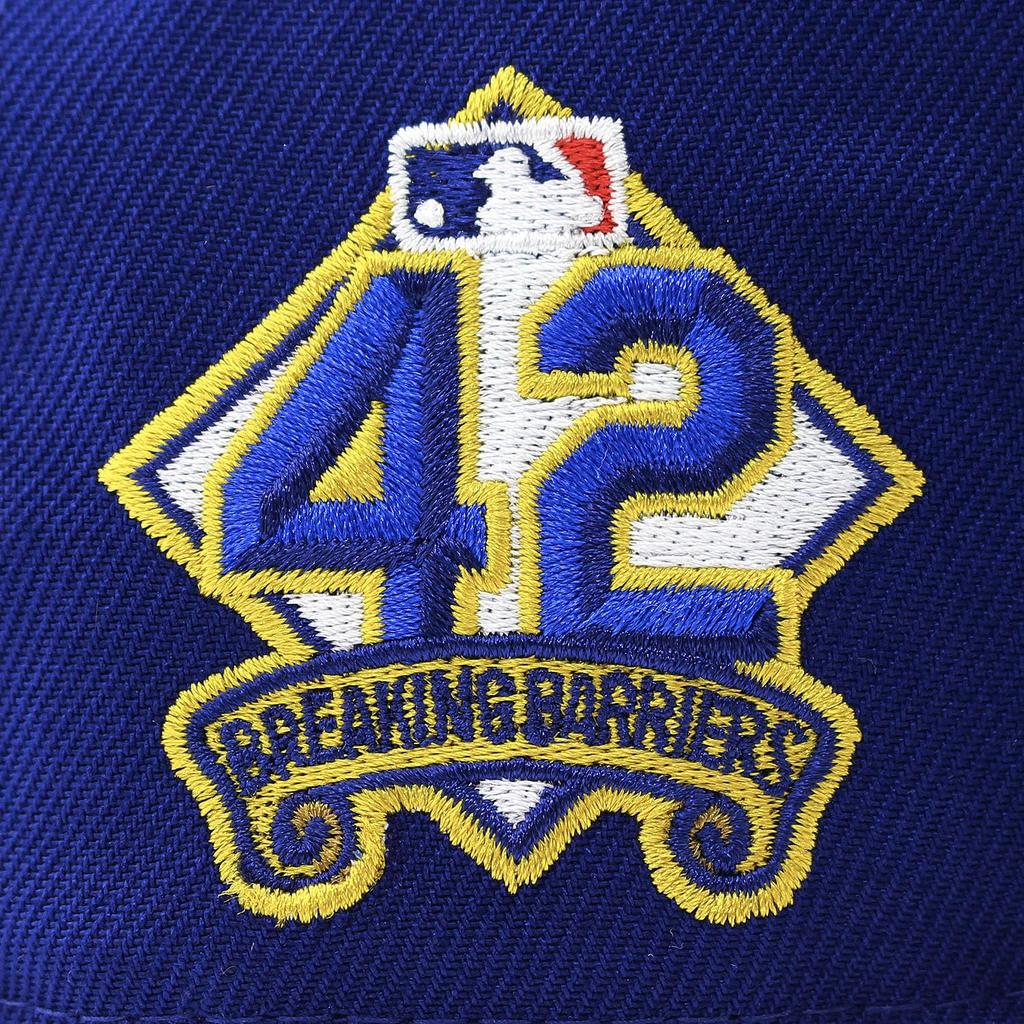 2025 Модель кепки ко Дню Джеки Робинсона 59FIFTY Brooklyn Dodgers MLB ДЕНЬ ДЖЕКИ РОБИНСОНА КЕПКА С ПОДГОНКОЙ BROOKLYNS DODGERS 5950 Шляпа Р-р 8 [New Era] [Б/у]