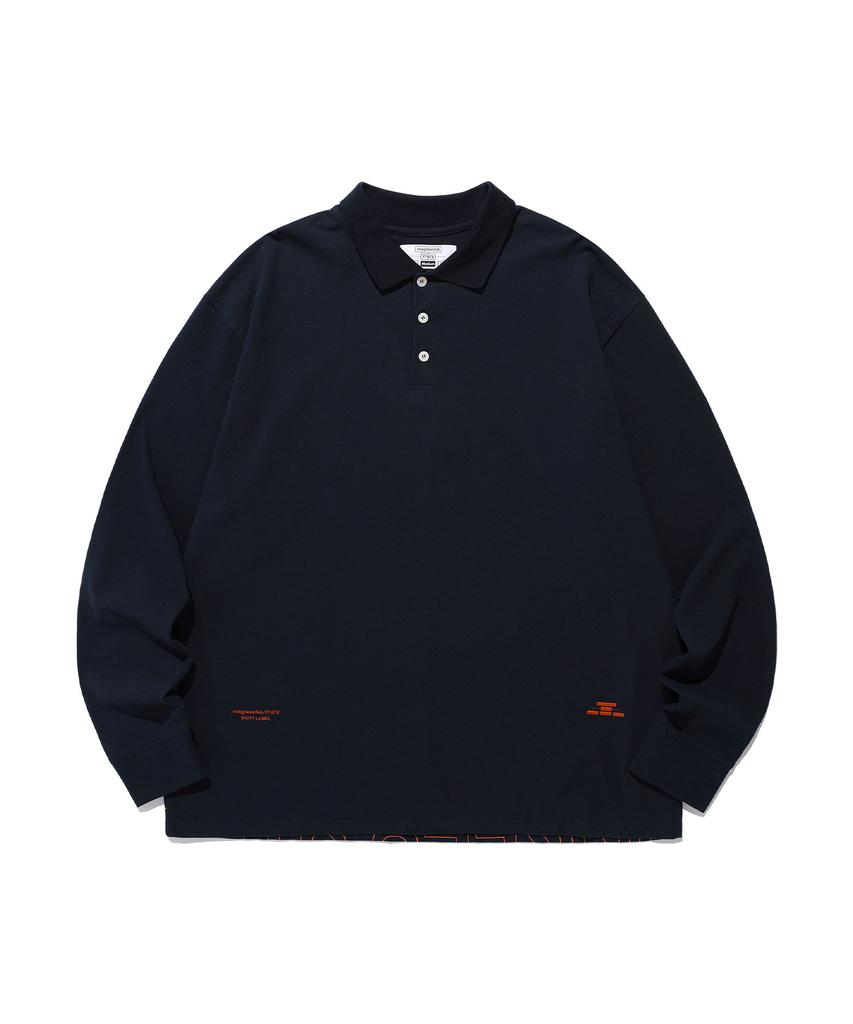 NICEGHOSTCLUB Ffats Big Big Pk L/S_Navy(Ng2Esut556A)