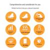 Умный массажер для ног Jiancheng и мини-подушка для шеи, набор, вилка CN (адаптер в комплекте)