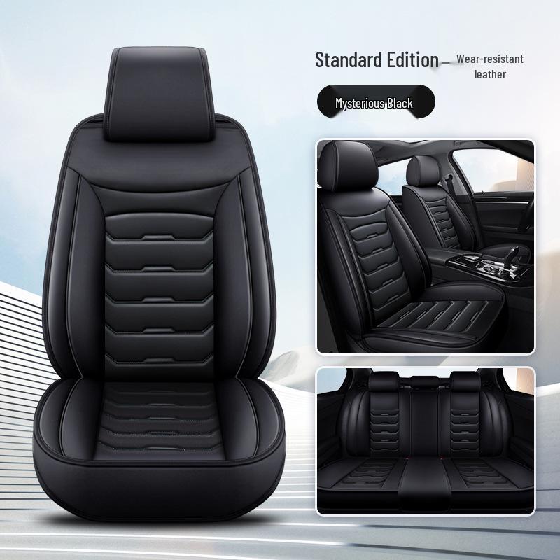 Universal Full Coverage Car Seat Cushion for Skoda Kodiaq, Octavia, Superb, Haorui - Four Seasons, Five-Seat