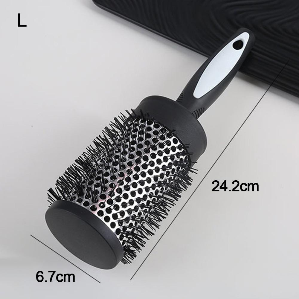 Wet Dry Dual Use Styling Hair Brush Anti Static Round Barrel Comb Styling Tool Home Hair Styling
