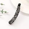 Rhinestone Beads Banana Hair Clips Vintage Fishtail Design Ponytail Holder Hair Decoration For Thick And Fine Hair