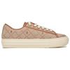 MLB Playball Slip Resistant Abrasion Resistant Low top Canvas Shoes Unisex Brown Beige 3ACVPRM3N-43BGS