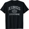 Винтажная хоккейная черная футболка Los Angeles Kings, официально лицензированная
