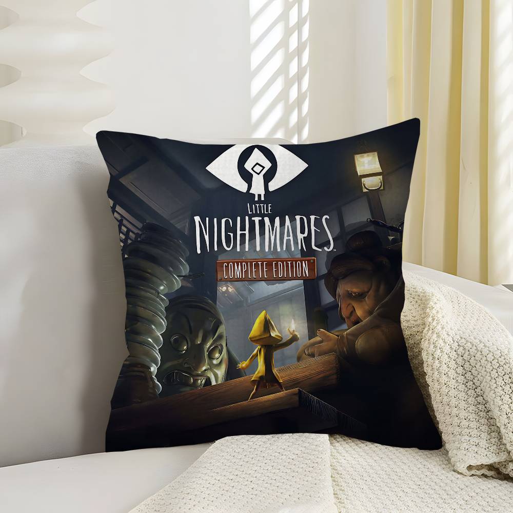 Game L-Little Anime N-Nightmares Pillow Anime Pillow Sofa Bed Head Pillow Cover Cushion Cover 45X45 Cm Fashion