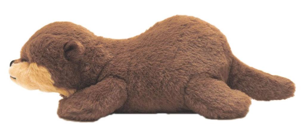Sanei Boeki Original Plush Toy Moffly Animal Otter W17 X D34 X H11cm