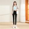 Spring and Autumn New Thin High-waisted Slim-fitting Leggings Women's Black Versatile Outer Wear Small Feet Women's Pants