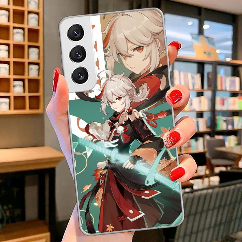 Genshin Impact Anime Cover Phone Case For Samsung Galaxy S26 S25 Edge S24 Ultra S23 S22 Plus S21 S20 FE Soft Fundas Shell Galaxy