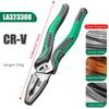 LAOA CR-V Бокорезы Эксцентриковые Кусачки для Стальной Проволоки Электрика Двойной Вал Бытовой Инструмент для Экономии Труда Плоскогубцы