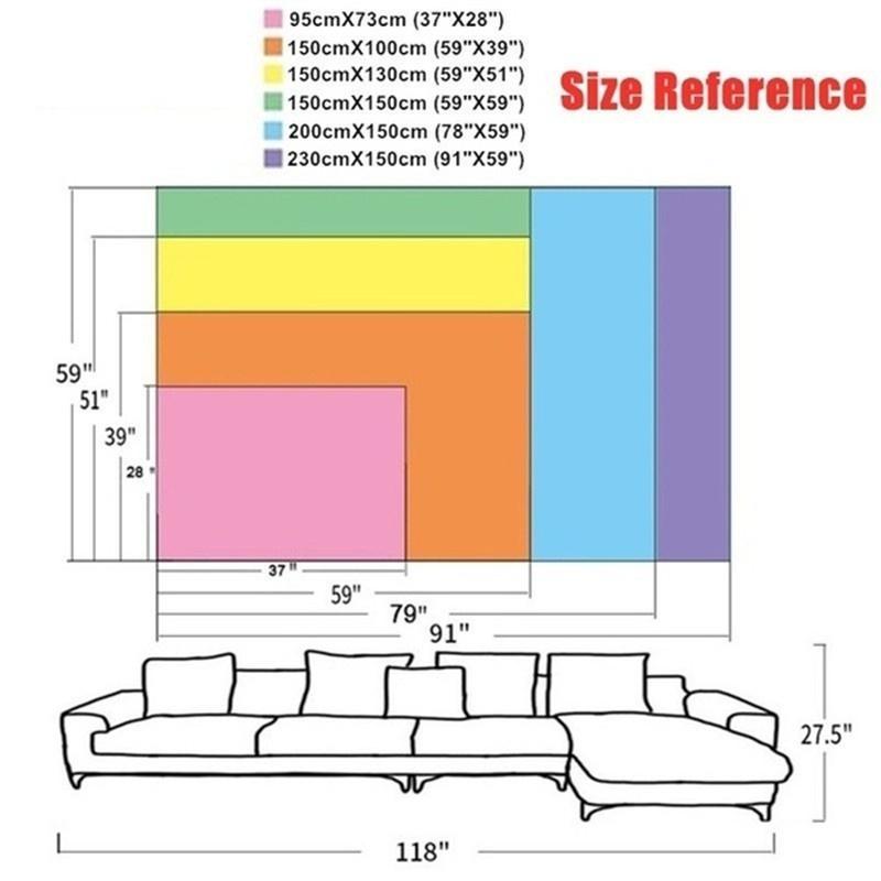 Тропическое растение, трава, гобелен, цветок, зеленое растение, настенная ткань, богемные гобелены, художественный домашний декор, ковер с принтом, коврик для йоги