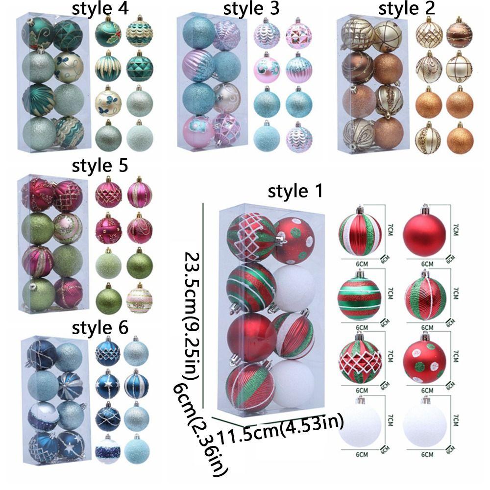 Гальванизированный Рождественский Подвесной Шар Небьющийся Украшение для Рождественской Елки Фотореквизит