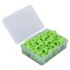 100pcs Dental   Rings Silicone Color   Instrument Rings for Instruments Identification