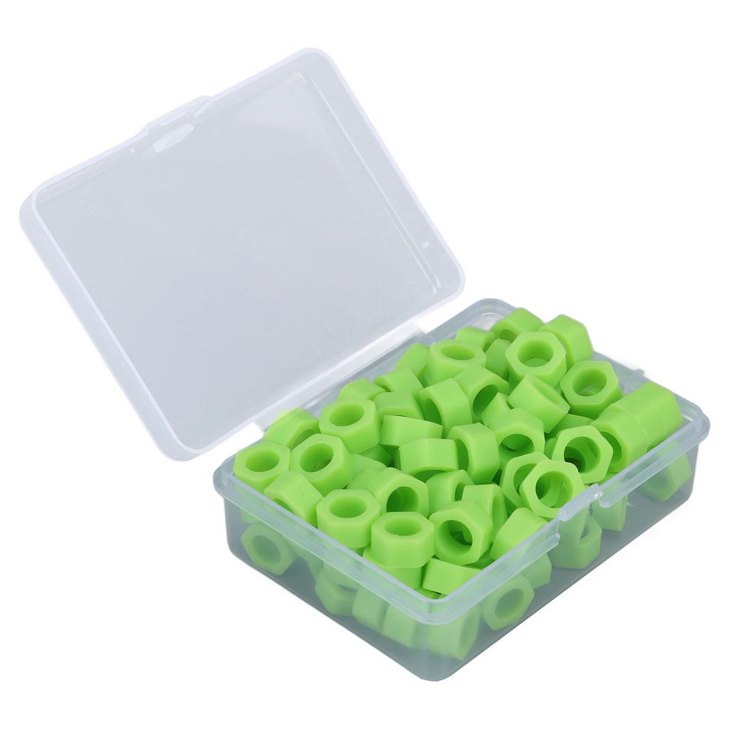 100pcs Dental Rings Silicone Color Instrument Rings for Instruments Identification