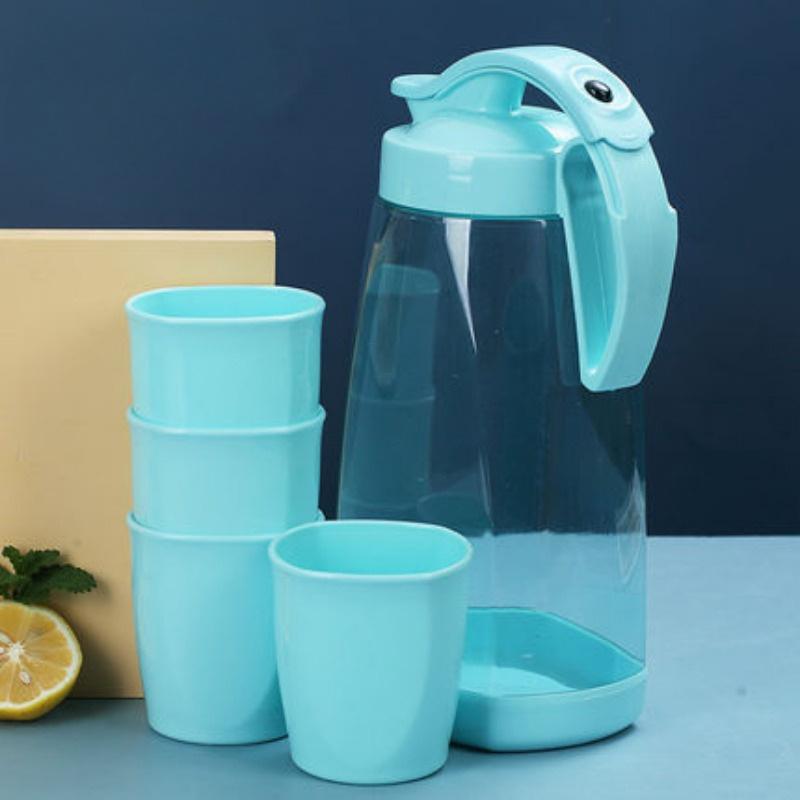 3 шт/5 шт случайных цветов набор простая герметичная пластиковая бутылка для холодной воды набор для воды горшок для сока креативный пресс бутылка для воды