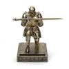 HDMbigmi Kingsguard Knight Pen Holder Pen Stand Desk Organizer and Accessories Resin Pencil Holder with Metal Sword Letter Opener for Office and Home