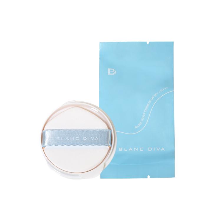 BLANC DIVA WATER VELVET CUSHION PACT, сменный блок 13 г