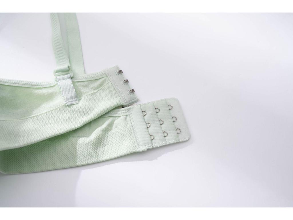 Новое поступление: Бесшовный белый студенческий бюстгальтер — дышащий, удобный, без стального кольца, хлопковые чашечки, тонкий и поддерживающий для лета