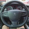 Оригинальная кожаная замшевая накладка на руль Peugeot 408/Citroën C4, ручная прошивка, полное покрытие.