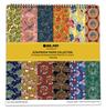 25 Sheets Basics Scrapbook Paper Pad 12x12- Single-Sided Scrapbook Paper- Colorful Cardstock Paper Scrapbooking