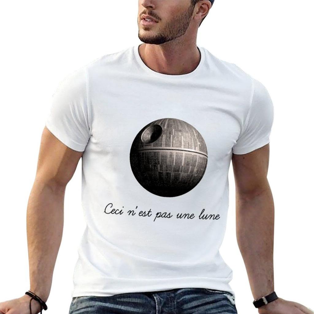Ceci Nest Pas Une Lune TShirt Unisex t shirt luxury t shirts for Unisex cotton Unisex t shirt cotton high quality Tshirt