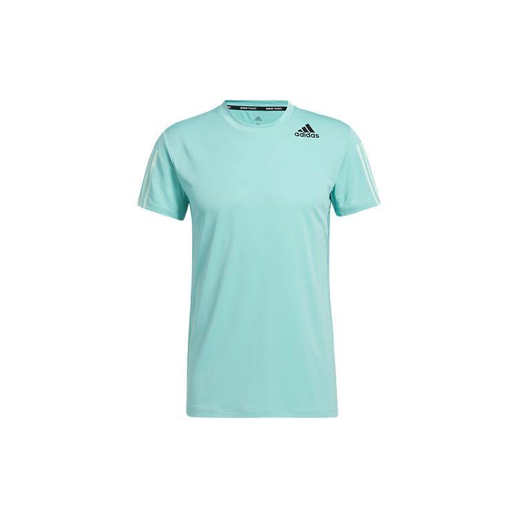 adidas H.rdy 3s Training Быстросохнущая дышащая футболка с короткими рукавами Мужские топы Acid-Mint GP7654