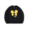 X Disney Kung Fu Mickey Sports Casual Pullover Sweatshirt Women Tops Black AWDQB88-3