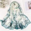 Sun-Resistant Beach Shawl Breathable Bandana Portable Sunscreen Hijab  for Women
